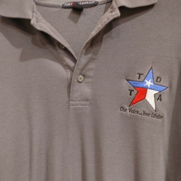 Port Authority Bundle Men's collared 3 button shirts Excellent shape L & XL. Set - Picture 8 of 12